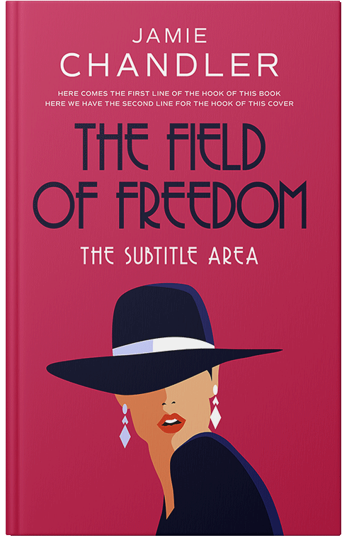 Front view of Maroon Flush #30932 - Premade Mystery & Thriller & Suspense Book Cover