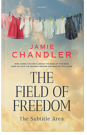 Pre Made Book Cover Grain Brown