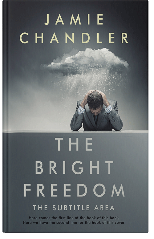 Front view of Abbey #30939 - Premade Business Book Cover