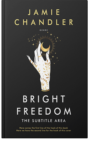 Pre Made Book Cover Cod Gray