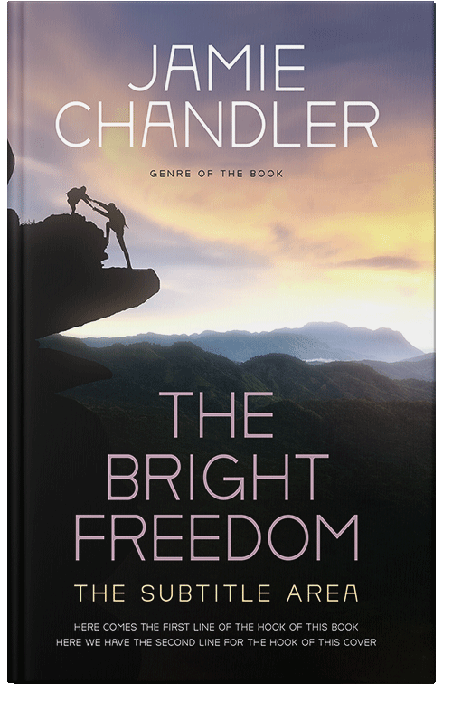 Front view of Woodsmoke #30945 - Premade Action & Adventure Book Cover