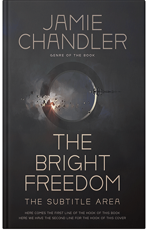 Pre Made Book Cover Thunder