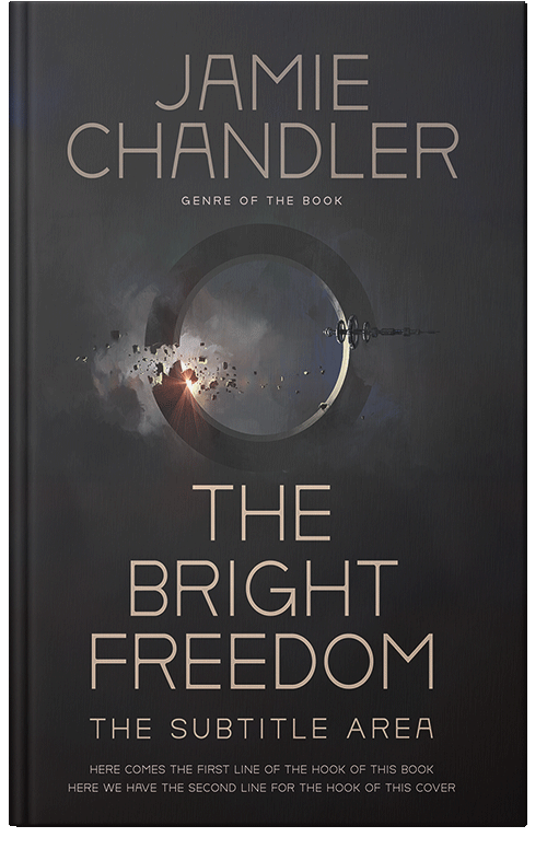 Front view of Premade Science Fiction Book Cover - Thunder