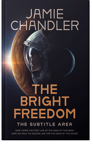 Pre Made Book Cover Antique Brass