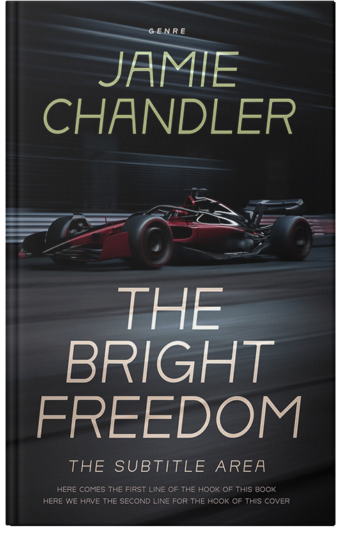 Front view of Shark #30954 - Premade Action & Adventure Book Cover | BookCoverZone