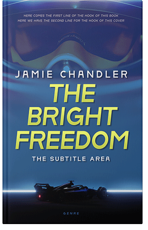 Pre Made Book Cover Astronaut