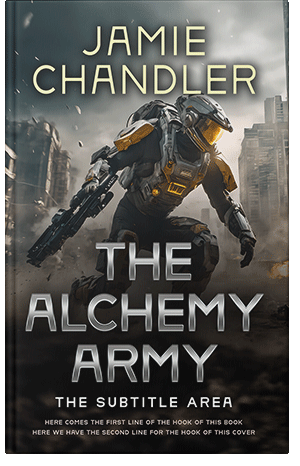 Pre Made Book Cover Heavy Metal