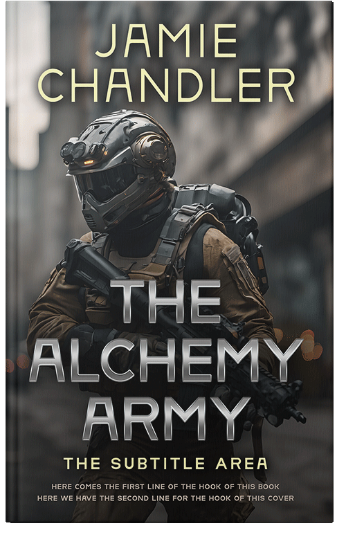 Front view of Premade Science Fiction Book Cover - Tuatara