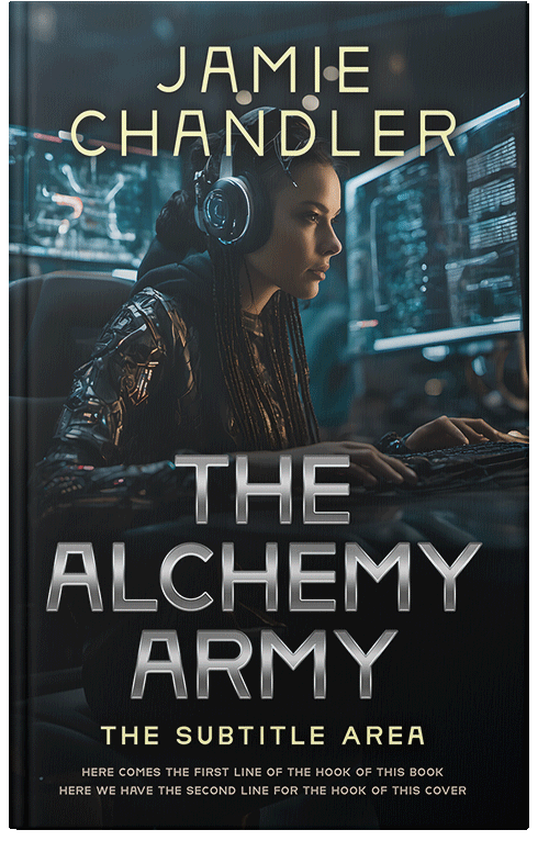 Front view of Premade Science Fiction Book Cover - Bunker