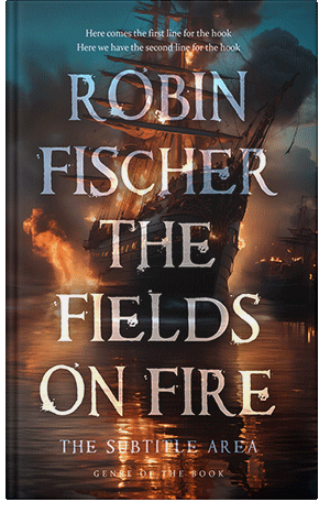 Pre Made Book Cover Cocoa Brown