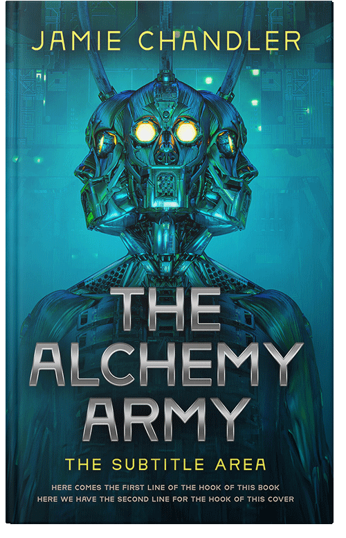 Front view of Tiber #30969 - Premade Science Fiction Book Cover