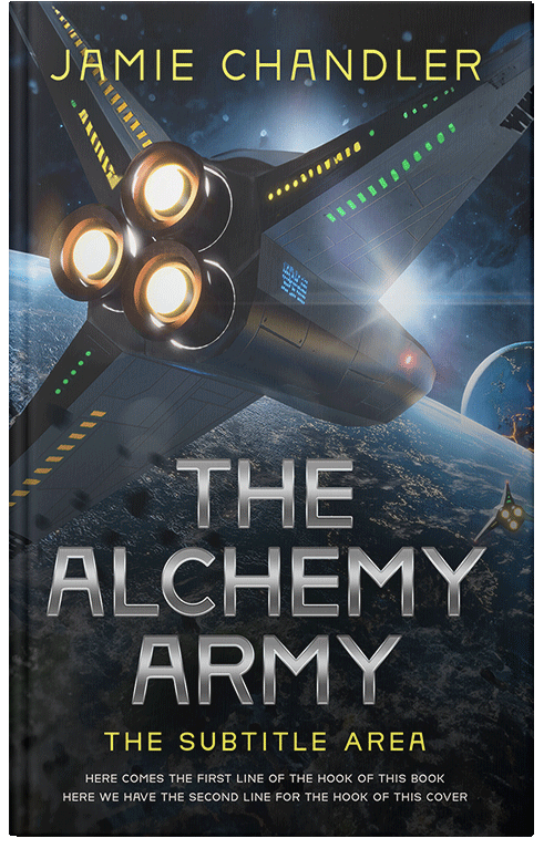 Front view of Shark #30970 - Premade Apocalyptica Book Cover