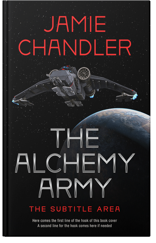 Front view of Woodsmoke #30974 - Premade Science Fiction Book Cover