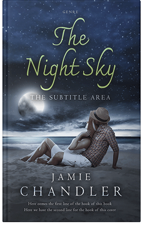 Pre Made Book Cover Ebony Clay