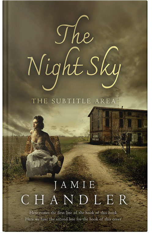 Front view of Lisbon Brown #30987 - Premade Historical Book Cover