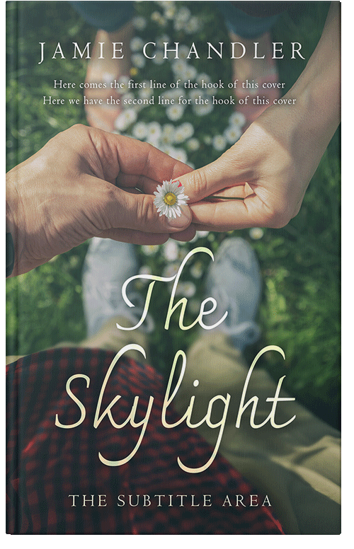 Front view of Lunar Green #30995 - Premade Romance Book Cover