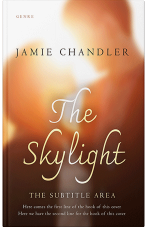 Pre Made Book Cover Bronze