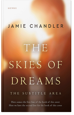 Pre Made Book Cover Copper