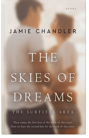 Pre Made Book Cover Sandrift