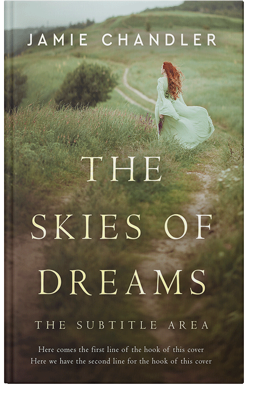 Front view of Hemlock #30999 - Premade Historical Book Cover