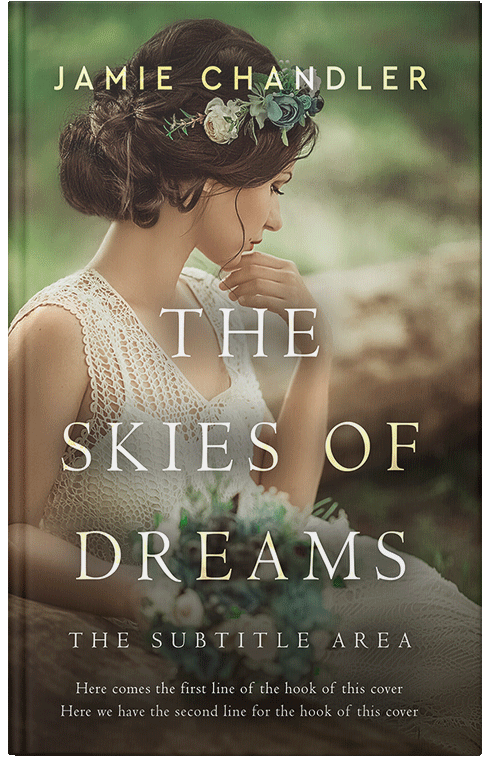 Front view of Mondo #31001 - Premade Romance Book Cover