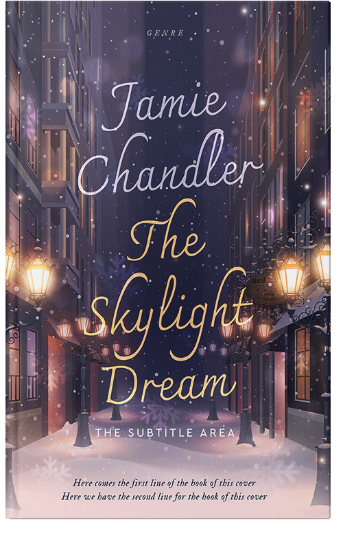 Front view of Premade Literary Fiction Book Cover - Martinique