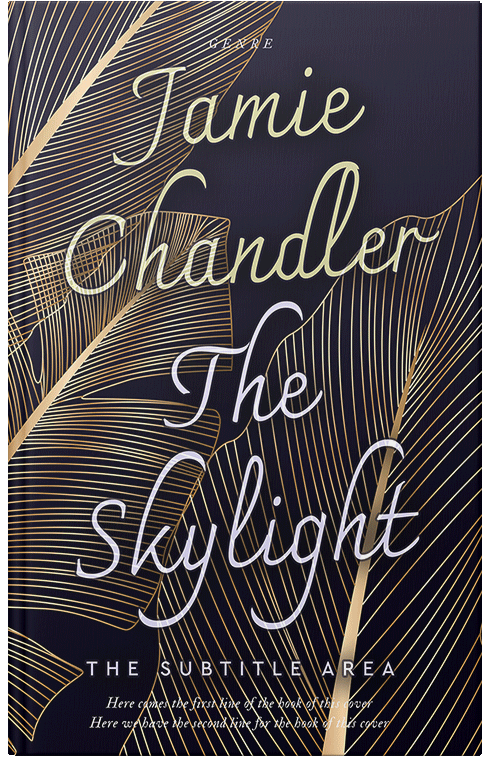 Front view of Premade Poetry Book Cover - Akaroa