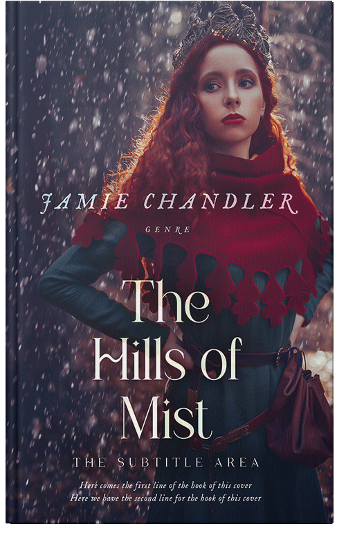 Front view of Bleached Cedar #31037 - Premade Fantasy Book Cover