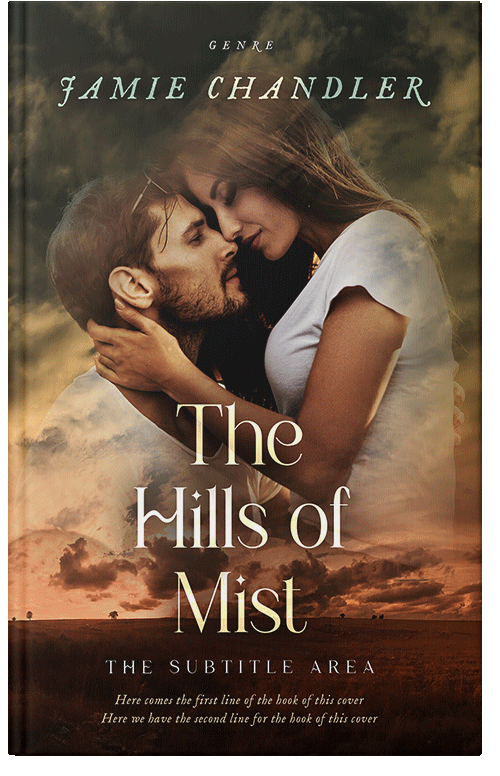 Front view of Premade Romance Book Cover - Mikado