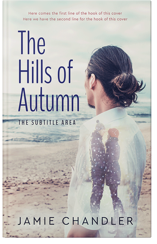 Front view of Timberwolf #31062 - Premade Romance Book Cover