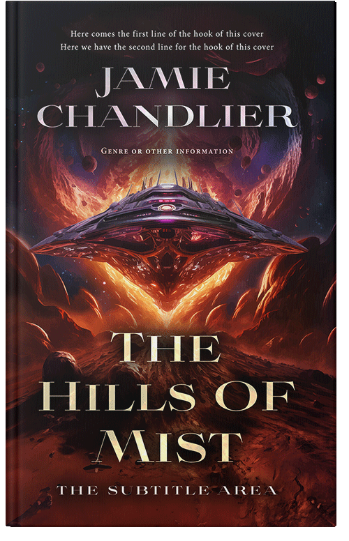 Front view of Coffee Bean #31064 - Premade Apocalyptica Book Cover