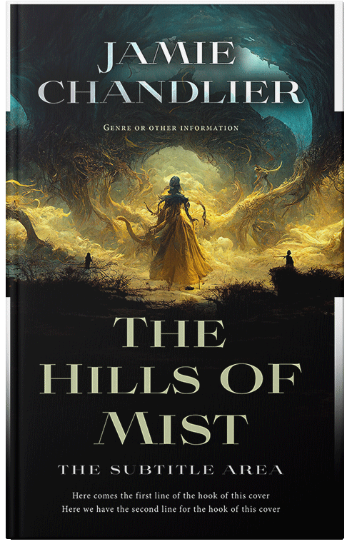 Front view of Husk #31066 - Premade Fantasy Book Cover