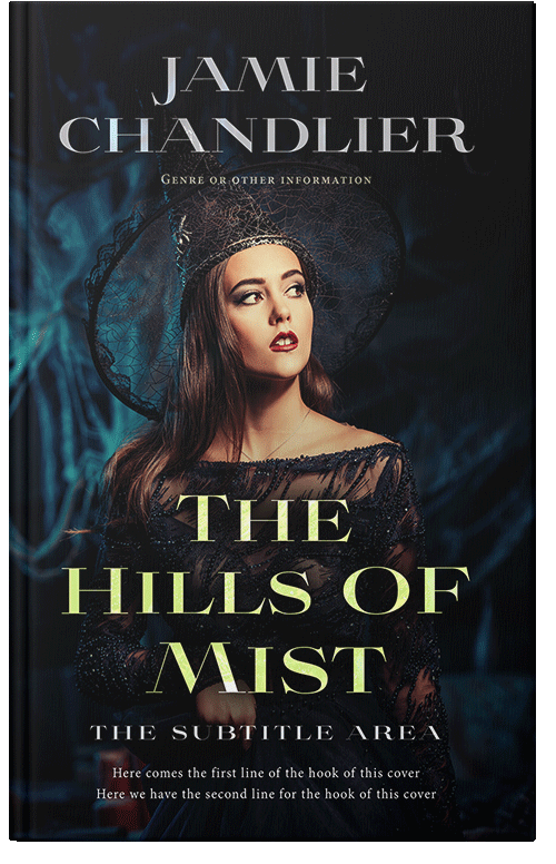 Front view of Woodsmoke #31074 - Premade Fantasy Book Cover