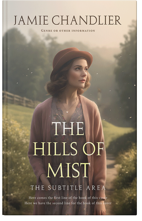 Front view of Premade Romance Book Cover - Soya Bean