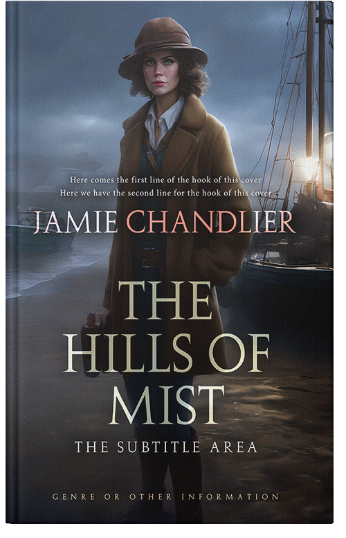 Front view of Shark #31078 - Premade Mystery & Thriller & Suspense Book Cover