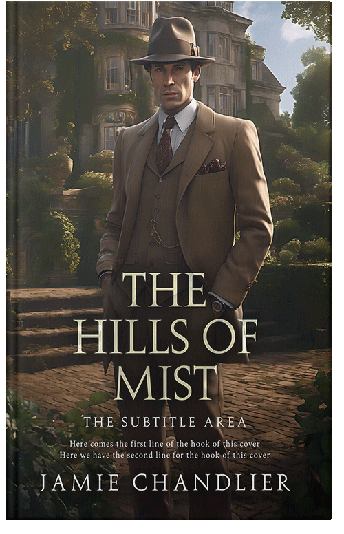 Front view of Zeus #31080 - Premade Mystery & Thriller & Suspense Book Cover