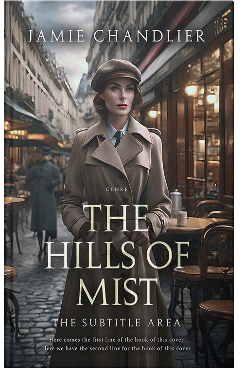 Front view of Dune #31083 - Premade Travel Book Cover