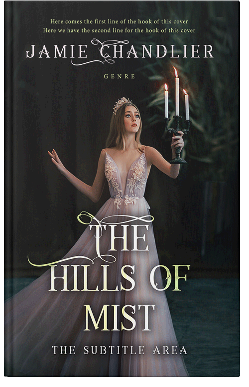 Front view of Premade Royal Romance Book Cover - Heavy Metal