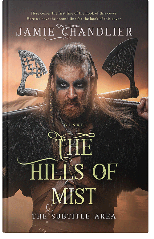 Front view of Zeus #31099 - Premade Historical Book Cover