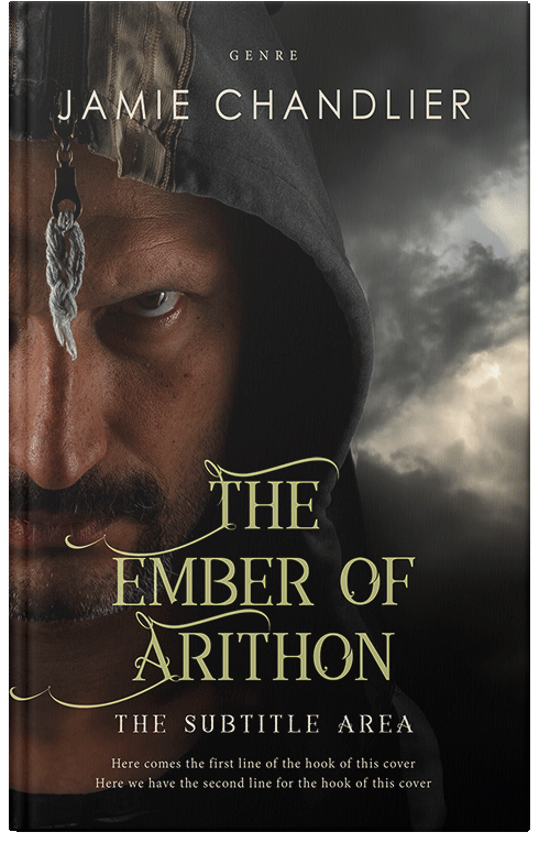 Front view of Premade Paranormal & Urban Book Cover - Zeus