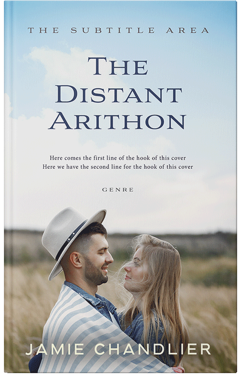 Front view of Iron #31228 - Premade Romance Book Cover