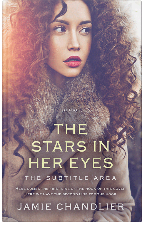 Front view of Falcon #31231 - Premade Romance Book Cover