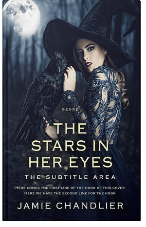 Pre Made Book Cover Ebony