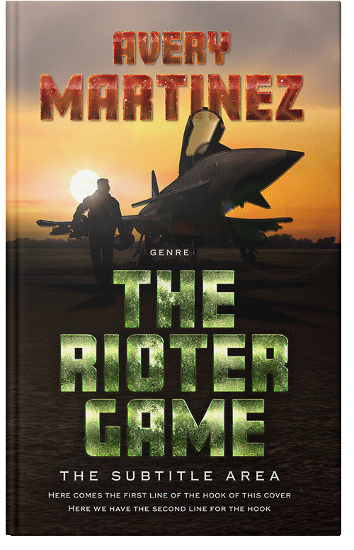 Front view of Oil #31242 - Premade Mystery & Thriller & Suspense Book Cover