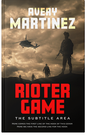 Pre Made Book Cover Terracotta