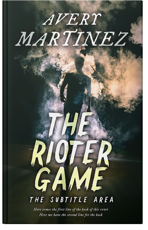 Front view of Bone #31247 - Premade Mystery & Thriller & Suspense Book Cover