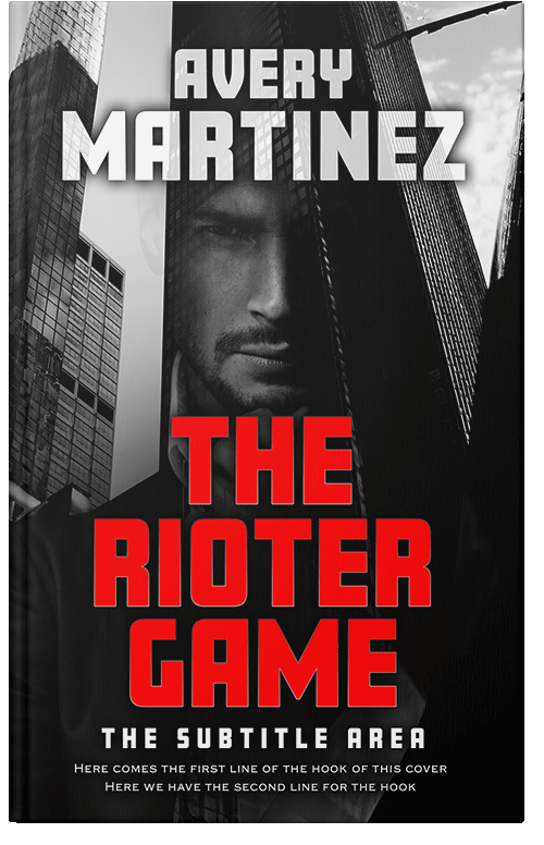 Front view of Cod Gray #31248 - Premade Mystery & Thriller & Suspense Book Cover