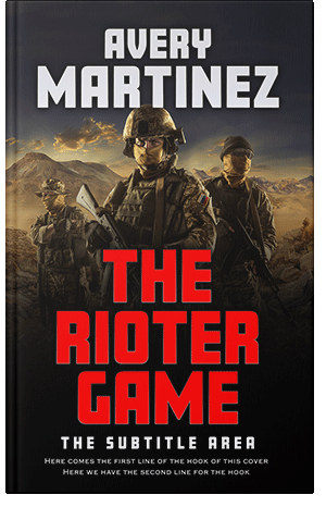 Pre Made Book Cover Terracotta