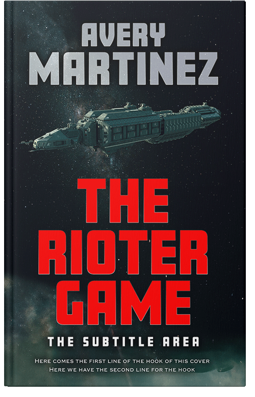 Front view of Premade Science Fiction Book Cover - Punch