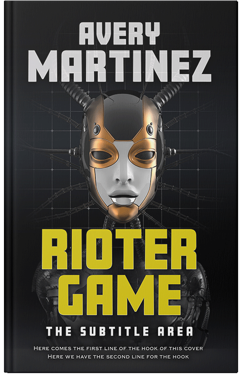 Front view of Tacha #31255 - Premade Science Fiction Book Cover